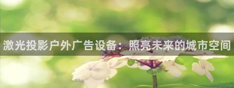 杏宇平台客服：激光投影户外广告设备：照亮