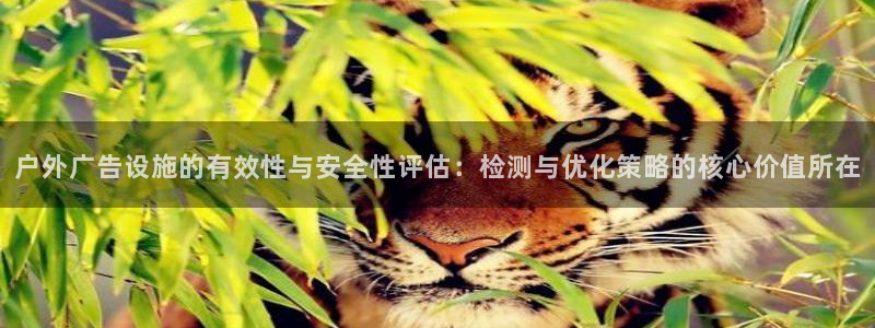 杏宇平台招商怎么样：户外广告设施的有效性