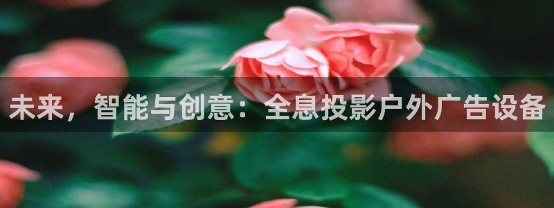杏宇平台招商电话号码：未来，智能与创意：全息投影户外广告设备